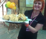 Happy burger people...