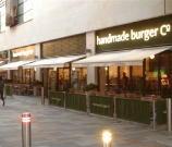 Outside our restaurant